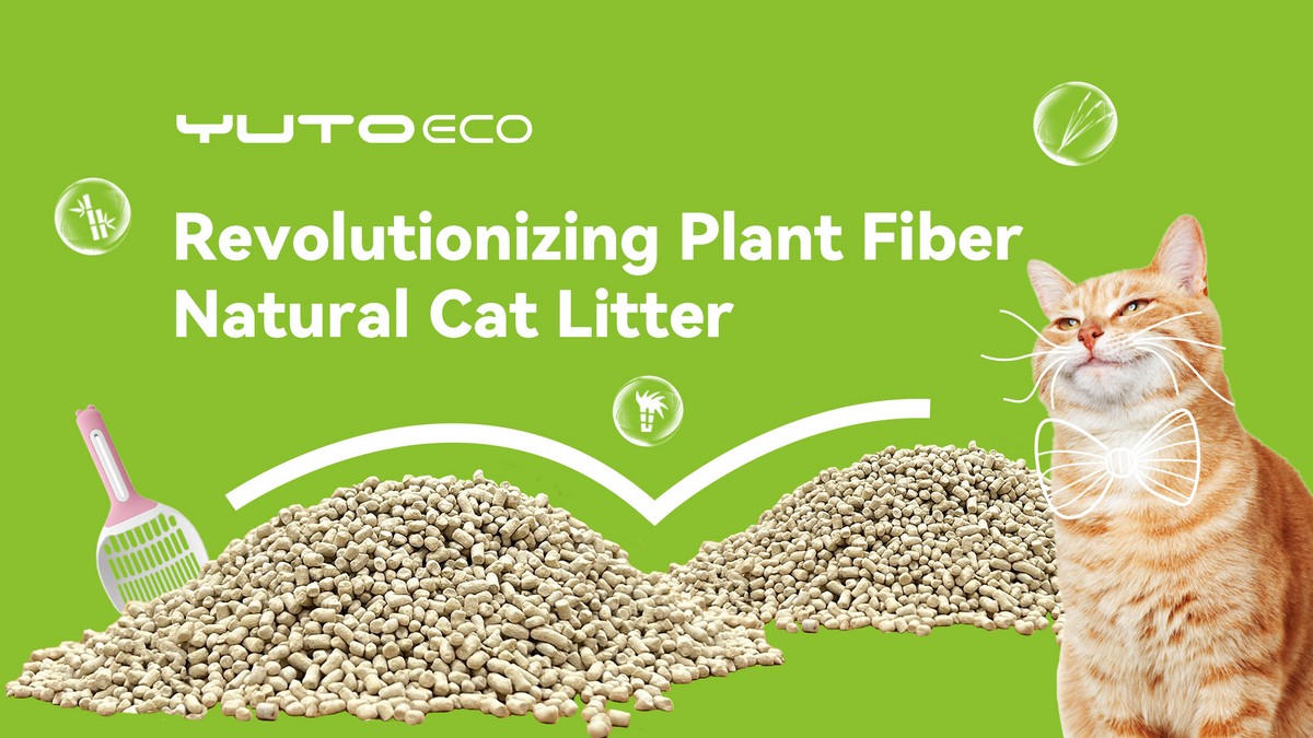 YUTOECO - Plant Fiber Natural Cat Litter